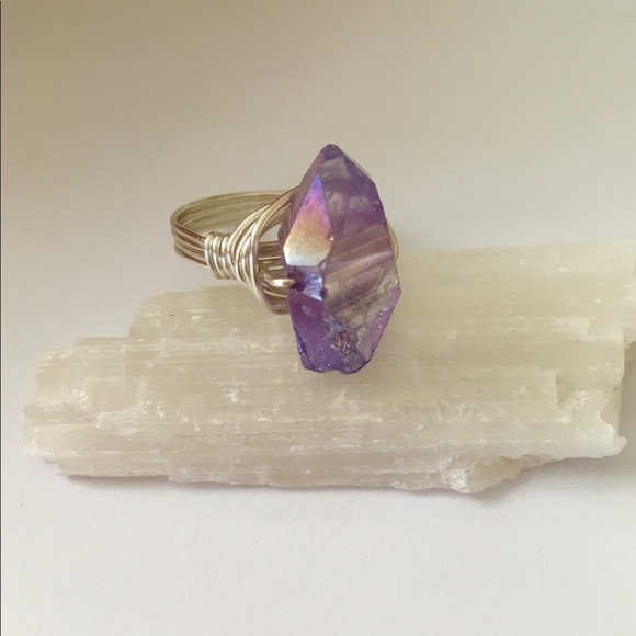 🔮 Lavender Quartz Ring✨ - Picture 8 of 8